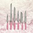 Arcos Riviera Rosa kovácsolt kések rózsaszín nyéllel