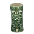Kép 1/2 - Tiki kerámia koktélos pohár, zöld Maori mintával 600ml | vasert-gastro.hu