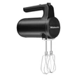 Kép 6/7 - 5KHMB732EBM Kitchen Aid matt fekete vezeték nélküli kézi mixer- erős haberő fej