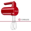 Kép 4/7 - 5KHMB732EER Kitchen Aid vezeték nélküli kézi mixer piros színben - ismétlem vezeték nélküli!