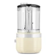 Kép 5/8 - 5KFCB519EAC vezeték nélküli aprítógép mandulakrém Kitchen Aid-kényelmes fogó