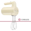 Kép 4/6 - 5KHMB732EAC Kitchen Aid vezeték nélküli kézi mixer mandulakrém színben - ismétlem vezeték nélküli!