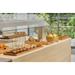 Kép 2/2 - Fa polc svédasztalhoz 70cm Pujadas | P595011 | vasert-gastro.hu