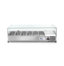Pultra helyezhető feltéthűtők 4-6-7-9 db 1/3 GN edényhez Pultra helyezhető feltéthűtők 4-6-7-9 db 1/3 GN edényhez