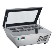 Pultra helyezhető mélyhűtő vitrin 77l -Hendi 233689