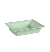 GN edény 1/2 pisztácia melamin slim, 100mm  | vasert-gastro.hu