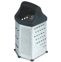 IL12480000IVV Hatoldalú rozsdamentes reszelő műanyag fogóval