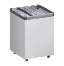 Liebherr EFE 1552 mélyhűtő láda üveg tolótetővel, világítással,145 literes 