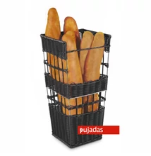 P100.740 Rattan hatású polipropilén bagett kosár