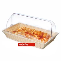 P100.950 Polirattan szögletes büfé kosár GN1/1 méretű