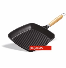 P142.000 Grillserpenyő fa nyéllel 'Black'