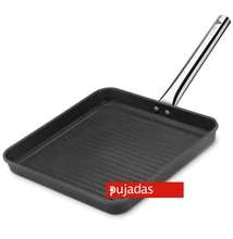 Grillserpenyő indukciós tűzhelyre 'Black Pro' Pujadas P142.100