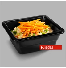 P22.045 GN 1/6 fekete  melamin tálalóedény, 65 mm | vasert-gastro.hu P22.045 GN 1/6 fekete  melamin tálalóedény, 65 mm | vasert-gastro.hu