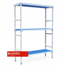 3 szintes polc 1750x555x2496mm Pujadas| P 7157
