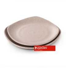 Ovális, kőhatású melamin tányér 22,5cm | Pujadas | P22.815 |  | vasert-gastro.hu