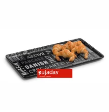 Fekete-fehér mintás tálca GN 1/1 P23.990 Pujadas