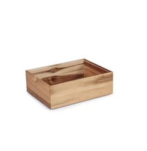 Fa tálaló rekesz, láda 10cm | P595002 | vasert-gastro.hu
