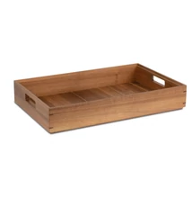 Fa tálca - box,  GN1/1-es tálalólaphoz | P595014 | vasert-gastro.hu
