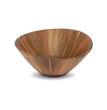 Asszimetrikus fa tál svédasztalhoz, dekorációhoz 30cm. P595017 | vasert-gastro.hu