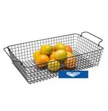 GN 1/1 méretű fekete drót tálaló / tároló kosár | Pujadas | P596.110