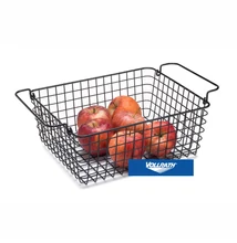 GN 1/2 méretű fekete drót tálaló / tároló kosár | Pujadas | P596.120