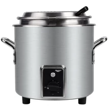 Retro 6,6 literes elektromos melegítő és melegen tartó edény ezüst színben |Vollrath| 7217810