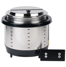 Mirage 3D indukciós beépíthető melegen tartó és melegítő készülék 10,4 literes űrtartalommal |Vollrath| 741102D