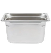 Rozsdamentes 1/4 150mm GN edény Super Pan3