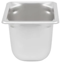 Rozsdamentes 1/6 150 mm GN edény Super Pan3