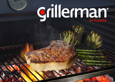 Pujadas Grillerman- Kül- és beltéri faszenes grillsütők