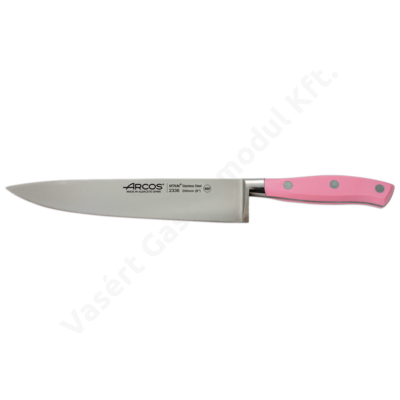 Szakácskés 20 cm rózsaszínű nyéllel Riviera Arcos 233654