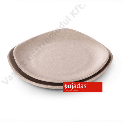 Ovális, kőhatású melamin tányér 22,5cm | Pujadas | P22.815