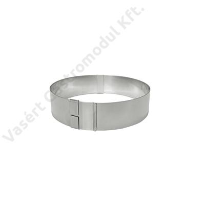 Állítható tortakarika 18-30 cm | vasert-gastro.hu