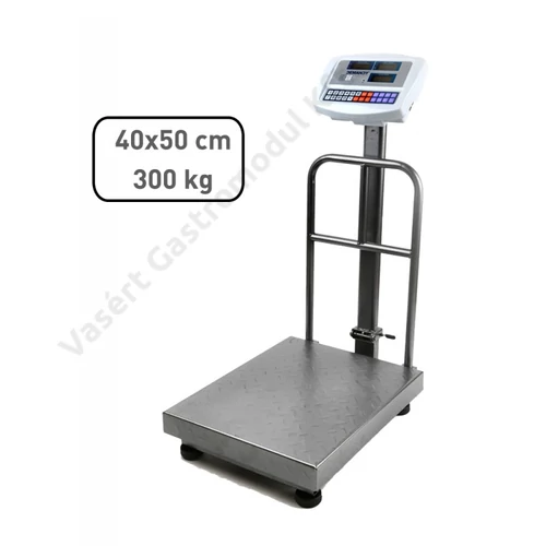 Ipari raktári mérleg 300 kg méréshatárig Demandy TCS300