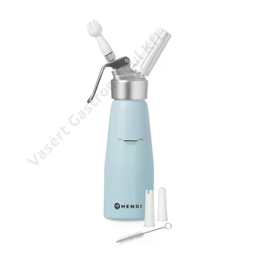 Habszifon 0,5l űrtartalommal, pasztell kék külsővel &quot;Kitchen Line | Hendi | HE 9758862