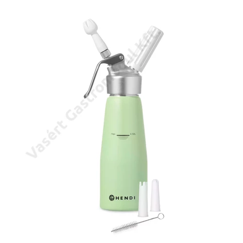 Habszifon 0,5l űrtartalommal, pasztell zöld külsővel &quot;Kitchen Line | Hendi | HE 9758886
