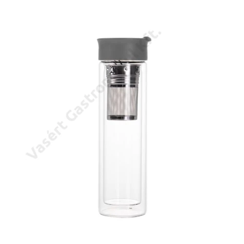 Duplafalú üveg kulacs diffúzorral 350ml.IL07650350VCV|vasert-gastro.hu