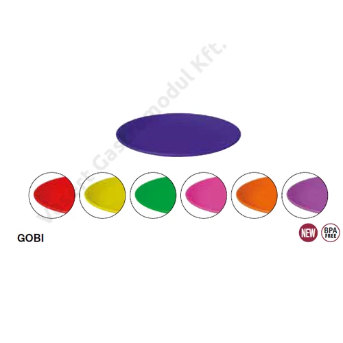 Melamin lapostányér 23cm pink Ilsa | ILE127309HP00 | vasert-gastro.hu