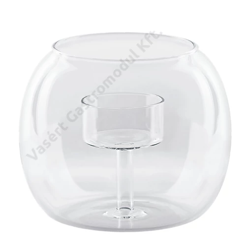 Yalos üveg teamécses tartó 12x10 cm | vasert-gastro.hu