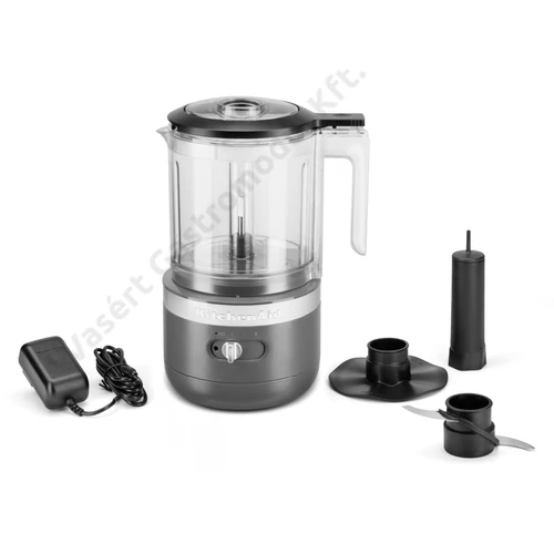 5KFCB519EDG Kitchen Aid vezeték nélküli aprítógép szénszürke színben