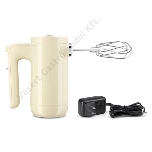 5KHMB732EAC Kitchen Aid vezeték nélküli kézi mixer mandulakrém színben