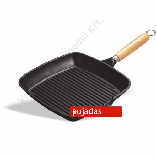 P142.000 Grillserpenyő fa nyéllel 'Black'