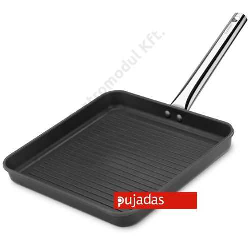 Grillserpenyő indukciós tűzhelyre 'Black Pro' Pujadas P142.100