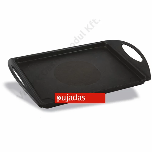 P153.050 Öntött alumínium grill tepsi tapadásmentes bevonattal 50x30 cm 'Black'