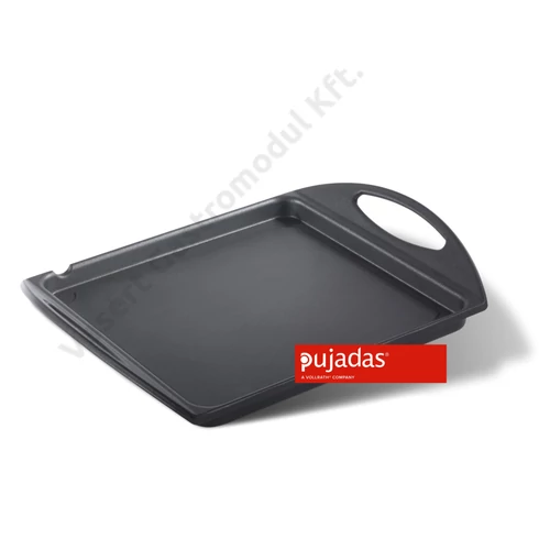 P153.025 Öntött alumínium grill lap fogantyúval - Black sorozat