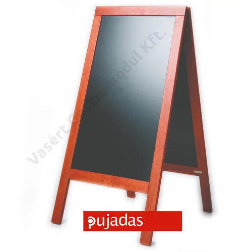 Álló dupla menütábla 75x135 cm Pujadas P21.000