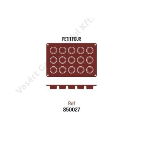 P850.027 15 részes szilikon forma 'Petit Four'