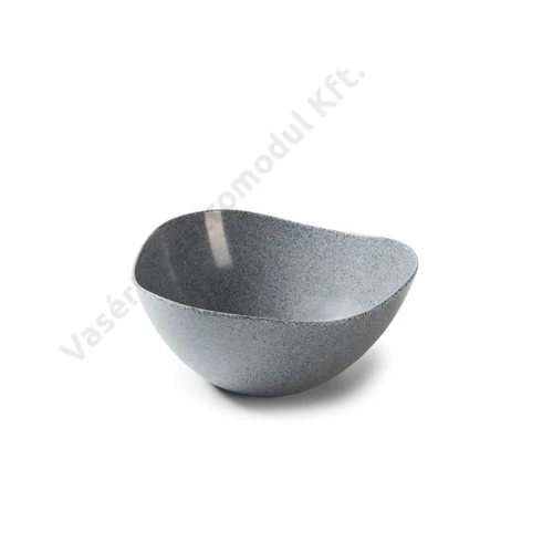 Kőhatású, kerek melamin tál 28cm | P22974 | vasert-gastro.hu