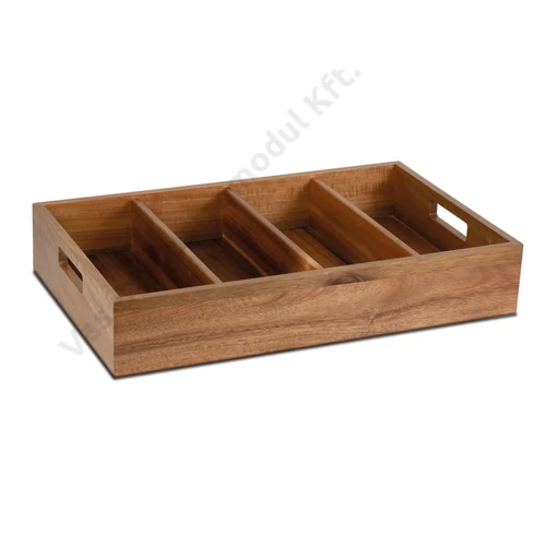 Fa evőeszköztartó tálca. Pujadas | P595009 | vasert-gastro.hu