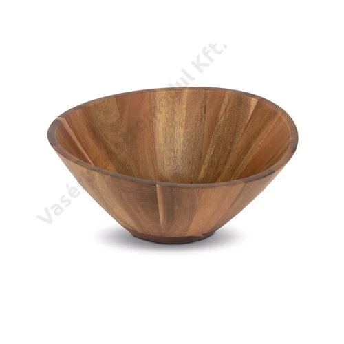 Asszimetrikus fa tál svédasztalhoz, dekorációhoz 30cm. P595017 | vasert-gastro.hu